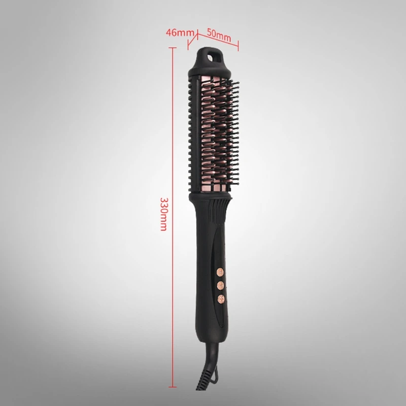 Beard Hair Straightening Brush Hot Heated Comb Men Beard X7XA