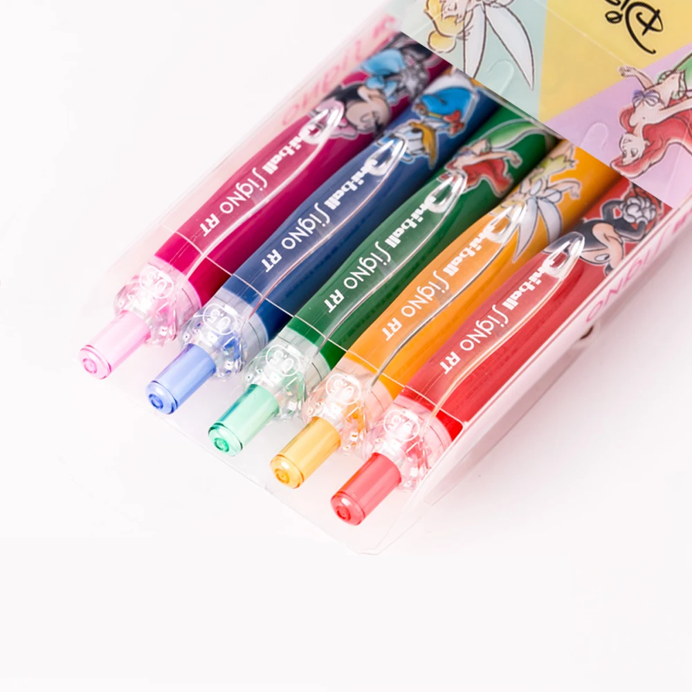 Japanese Stationery UNI Gel Pen UMN-158DS Smooth Limited Office Black Pressed Ballpoint Pen 0.5mm Kawaii School Supplies 3