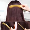 Natural Horn Comb 100% Handmade Buffalo Anti-Static Tangle-Free for Men Women Children Hair Scalp Massage Combs 6