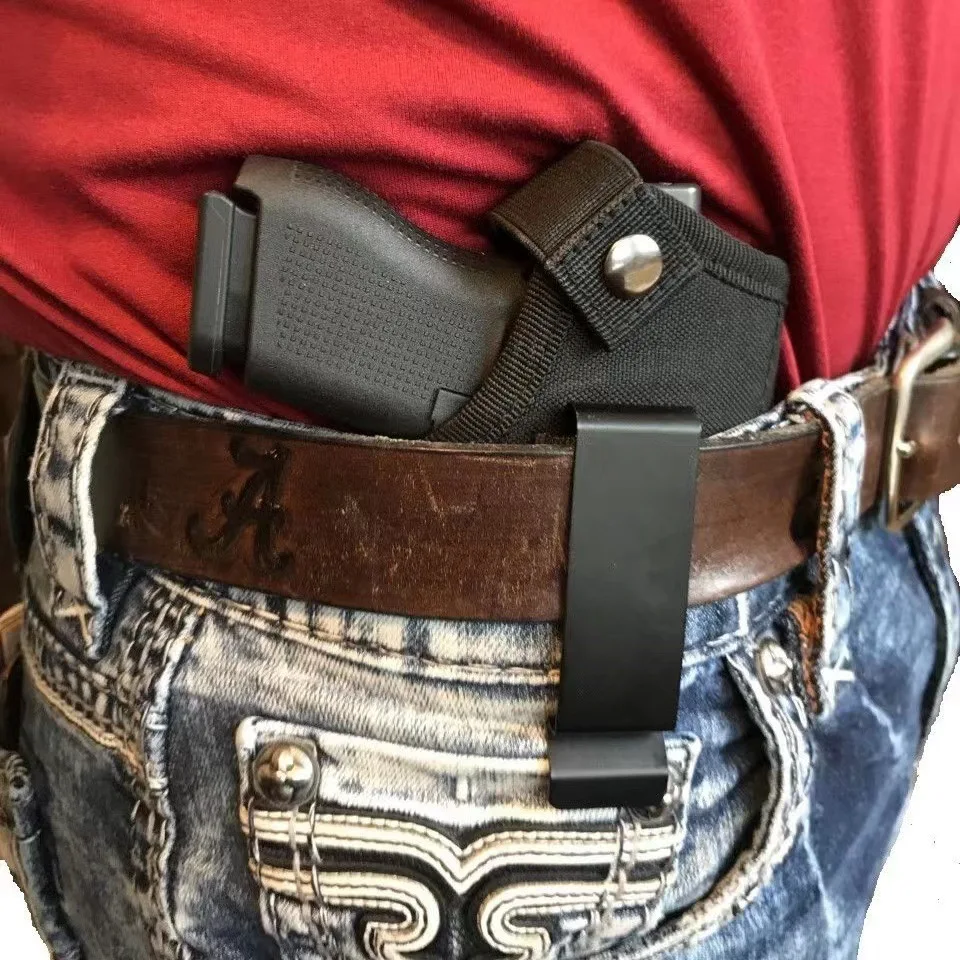 Universelle Pistolenholster für Airsoft-Pistolen Rechts/Links IWB OWB 9mm Holster für Verdecktes Tragen Waffenzubehör – Detail 1