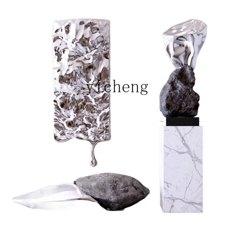 

YY Minimalist Creative GRP Sculpture Hotel Lobby Aisle Furnishings and Decorations