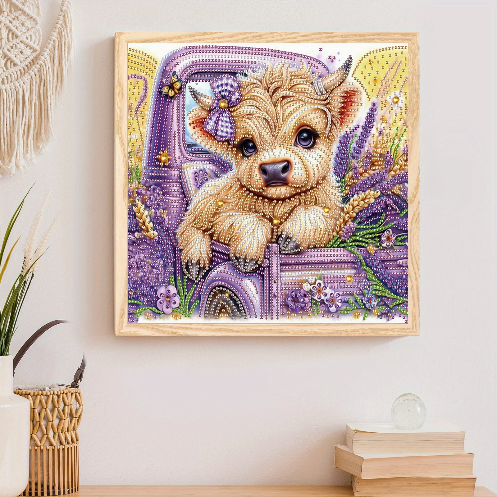 DIY Cute cow 5D Special Shape Diamond Art Kits for Beginners Diamond Art Painting Kits for Home Wall Decoration Gift diamond painting diamond art painting kit diamond painting set