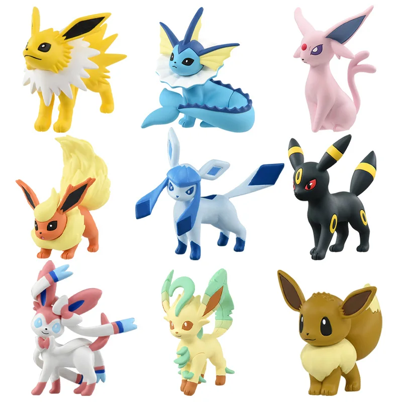 Eevee Evolution Figure Collection - Pokémon