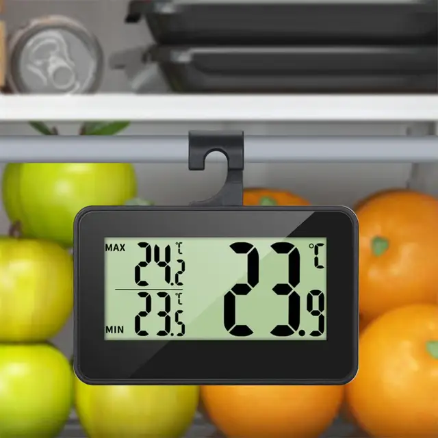 Precíziós Hűtőszekrény -Hőmérő Lcd Képernyő Konyhai Kiegészítők Szerszámok Digitális Hőmérő Hőmérséklet -Mérőhűtő Fagyasztó - Image 5