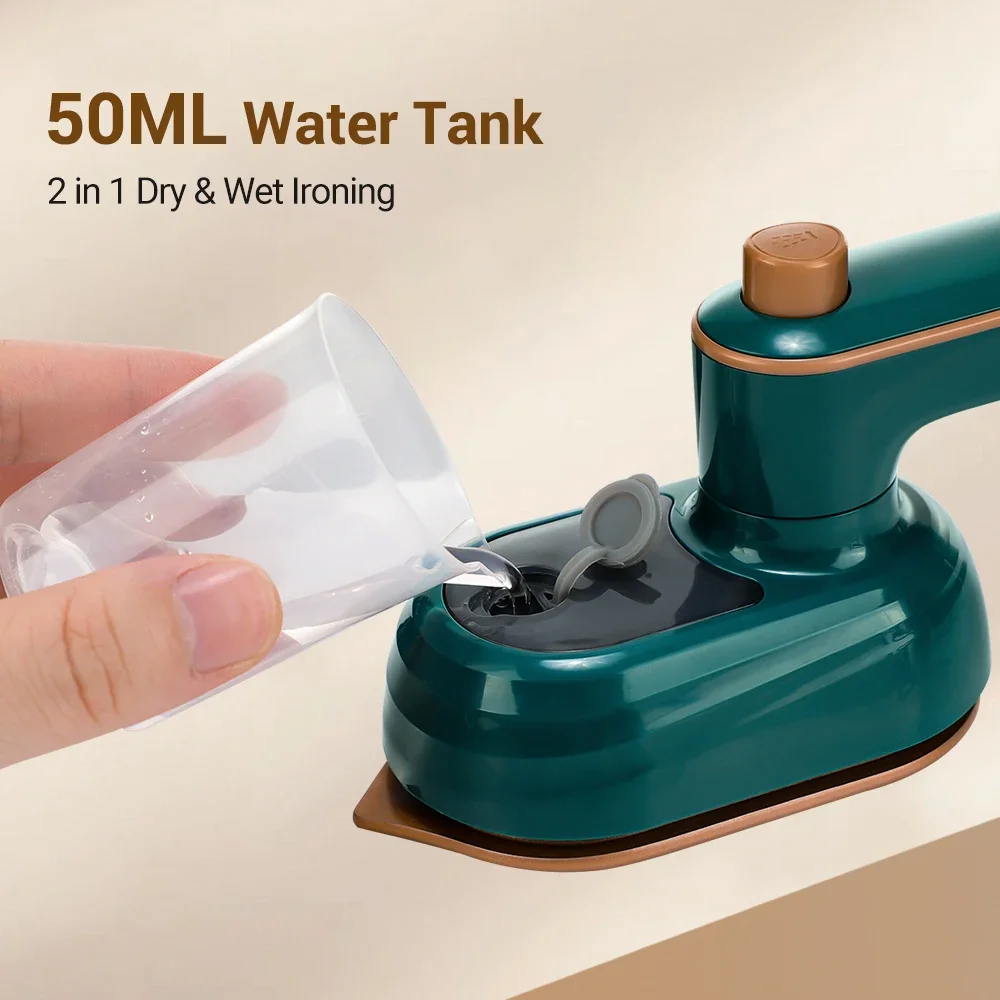Mini Garment Steamer Steam Iron Handheld Portable Home Travelling For Clothes Ironing Wet Dry Ironing Machine Home Appliance 5