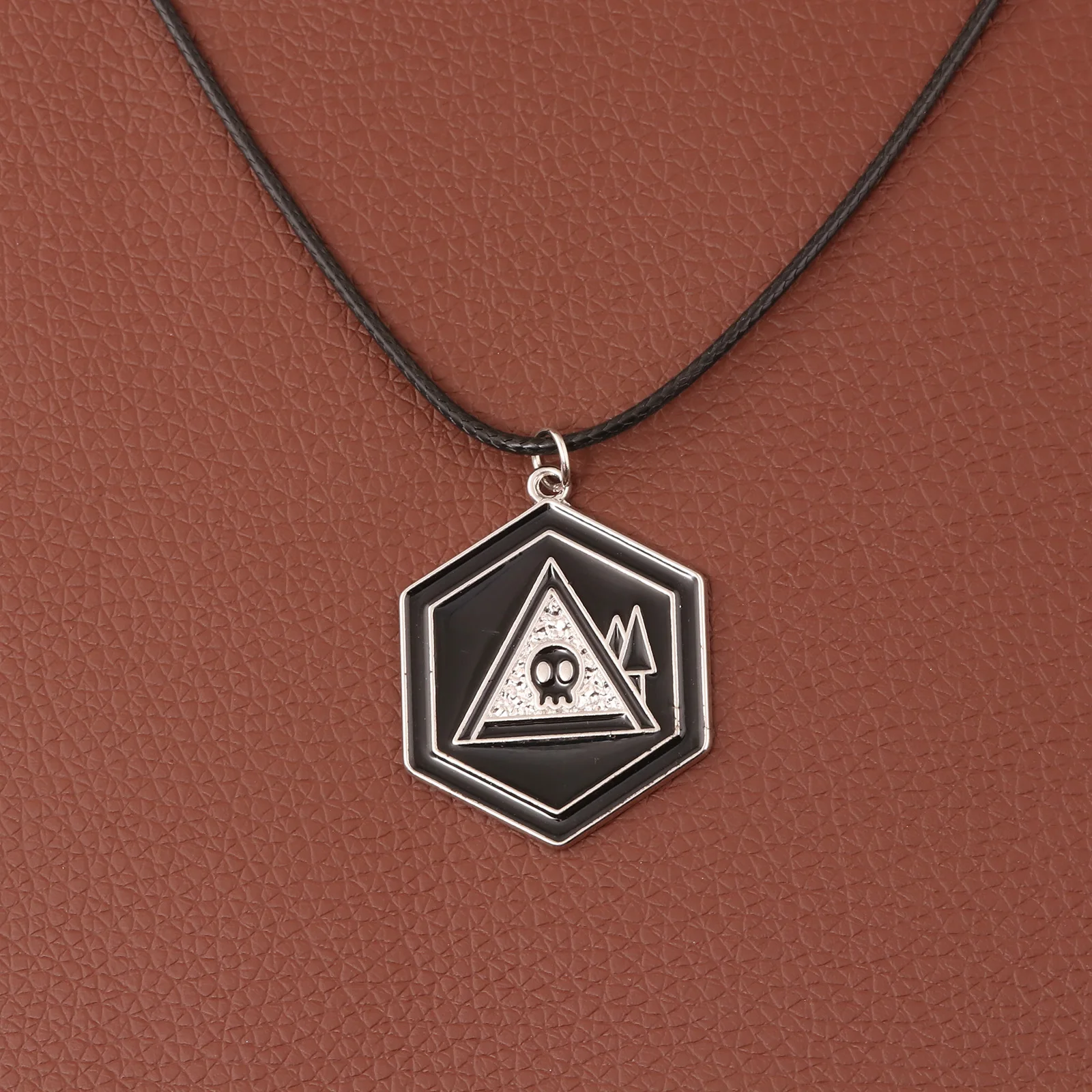 Anime Murder Drones Season 1 Logo Skull Necklace Uzi Doorman