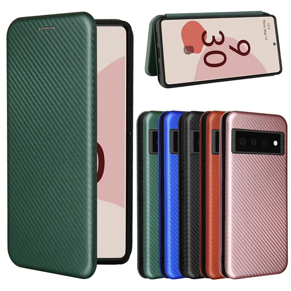 Magnetic Leather Flip Case Book Cover