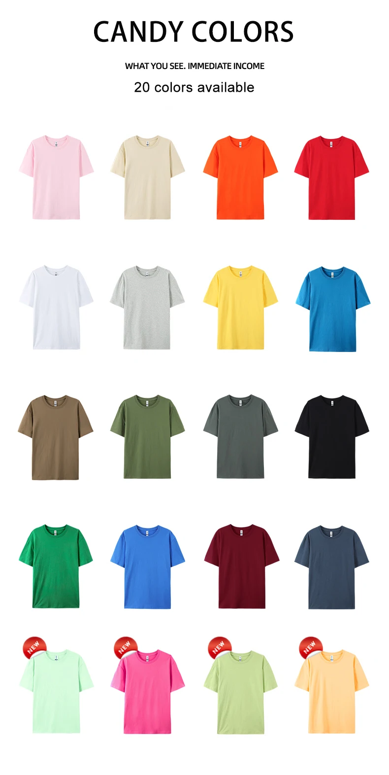 PlatiNum Cotton T-shirt sustainable materials
