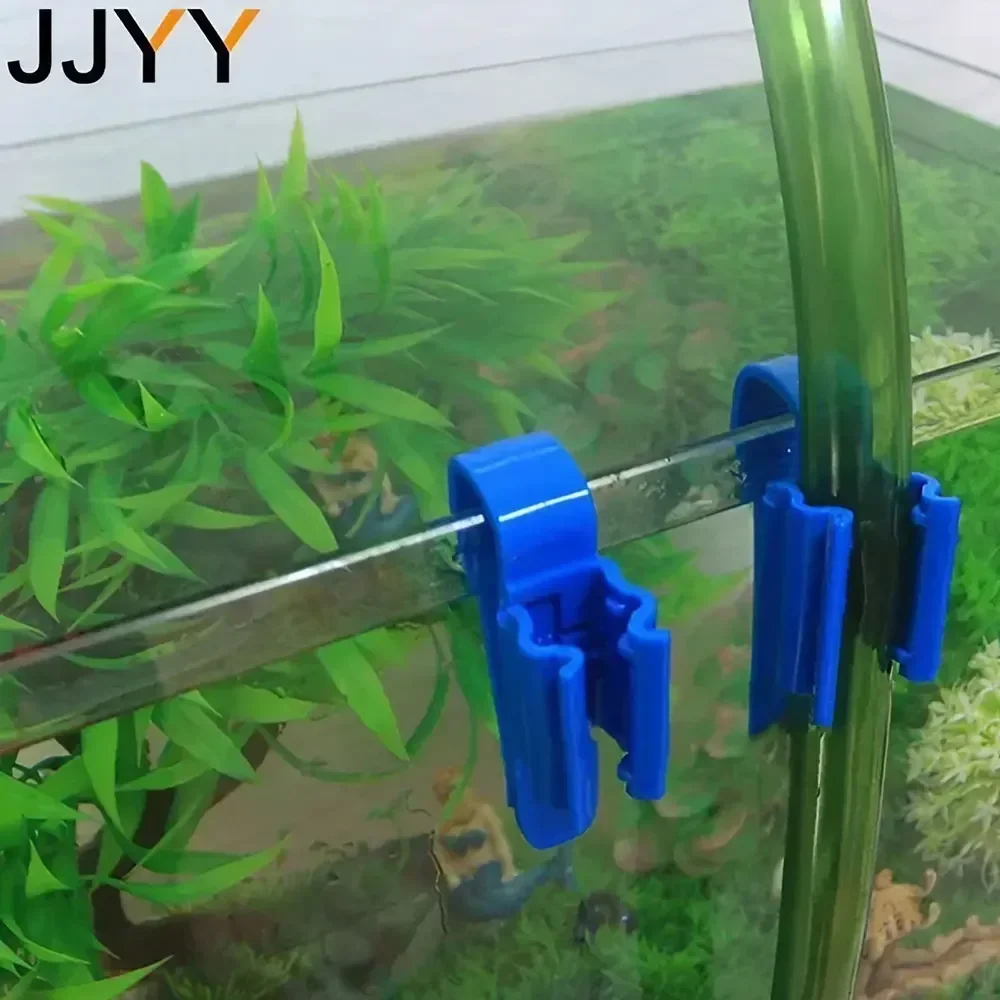 Description Picture 5 of item1PC Aquarium Water Pipe Clip Fish Tank Hose Holder Straight Tube Clamp Fixed Clip for Fish Tank Filter Accessories Pet Supplies