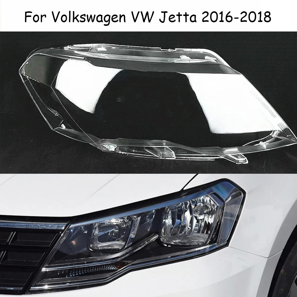 

Прозрачная крышка налобного фонаря для VW Jetta 2016 2017 2018, абажур, корпус налобного фонаря из оргстекла