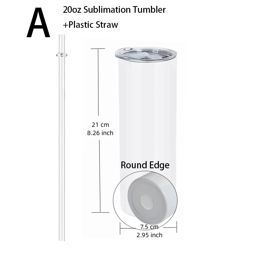 2023 Hotselling Sublimation Blank Us Warehouse 20oz Stainless Steel  Straight Tumbler - China Sublimation and Tumbler price