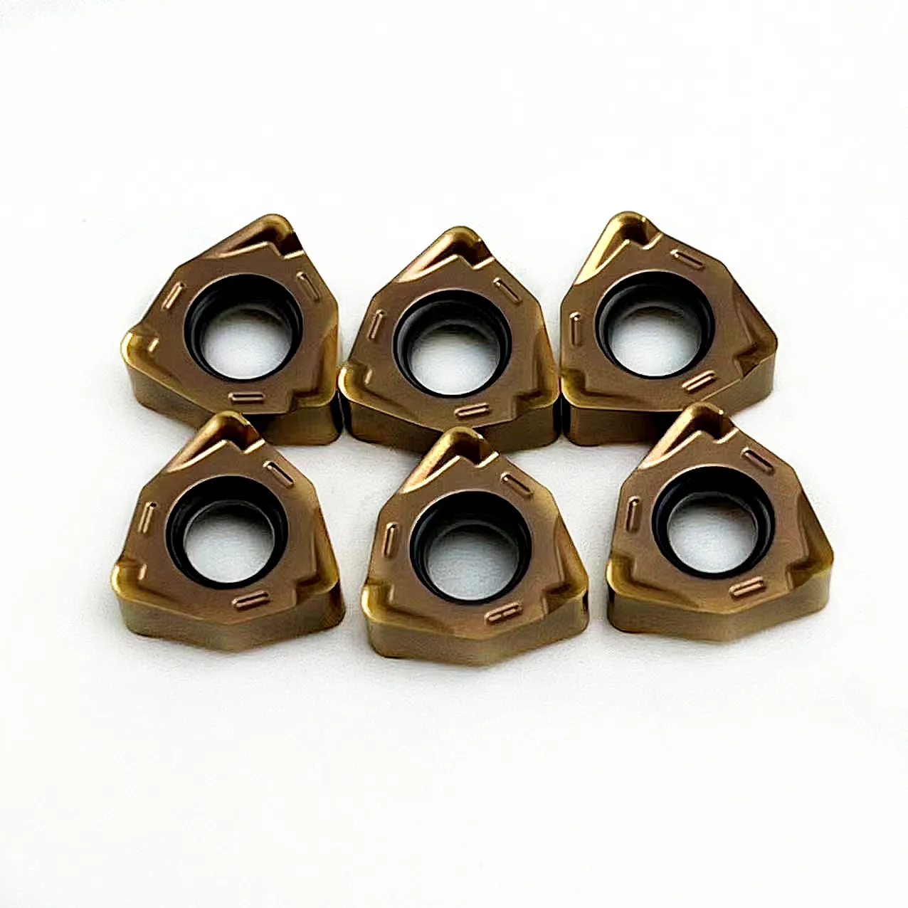 10PCS Turning Tool WNMU 040304 EN KT8060 KT8030 Carbide Tool 100% Original CNC Hex Quick Feed Milling Insert WNMU040304