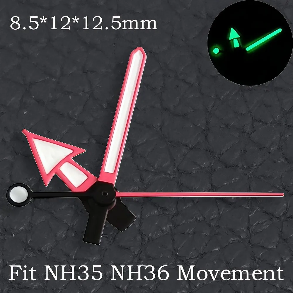 High Quality Green/Blue Super Luminous Watch Hands - Premium Watch Accessories Pointer