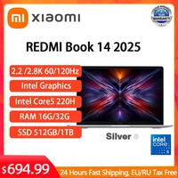Xiaomi Laptop REDMI Book 14 2025 C5-220H 2.2K/2.8K 120Hz Screen Computer PC Notebook Ultrabook 1
