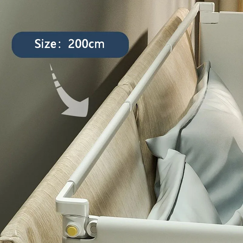 Accessories for Bed Railed, Bedside Fixing Rod for Bed Guardrail Applicable Guard Rail Fixed Connecting Rod
