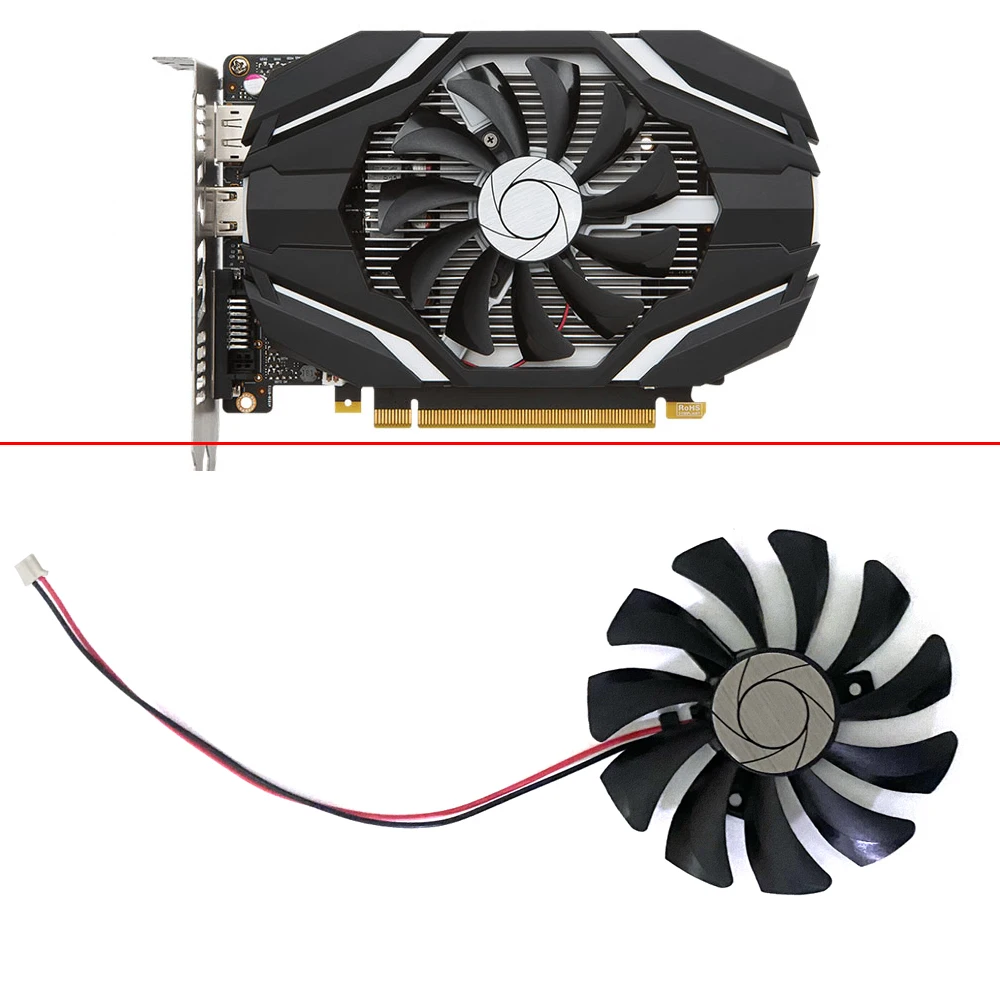 

Новый вентилятор для графической карты MSI Geforce GTX 1050 2G GTX 1050Ti 4G OC