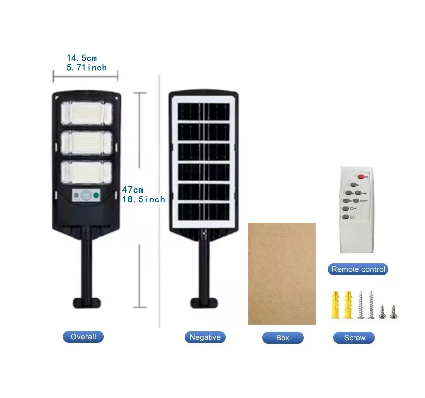 ตัวเลือกสินค้า ไฟ LED โซลาร์เซลล์ ตรวจจับเคลื่อนไหว กลางแจ้ง กันน้ำ IP65