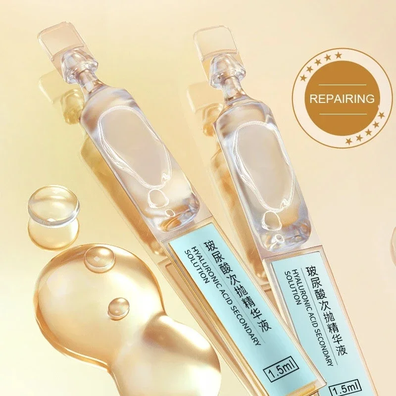 30pcs Hyaluronic Acid Face Serum Solution Nourish Repair Fine Lines Facial Hydration Anti-wrinkles Aging Face Care Essence Set