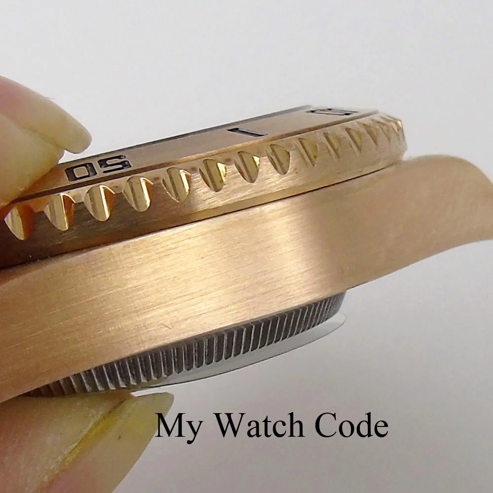 200M Waterproof Dive SUB CUSN8 Bronze Water Ghost Watch Case for NH34 NH35 NH36 NH38 NH39 NH70 NH72 ETA2824 PT5000 Bronze Insert