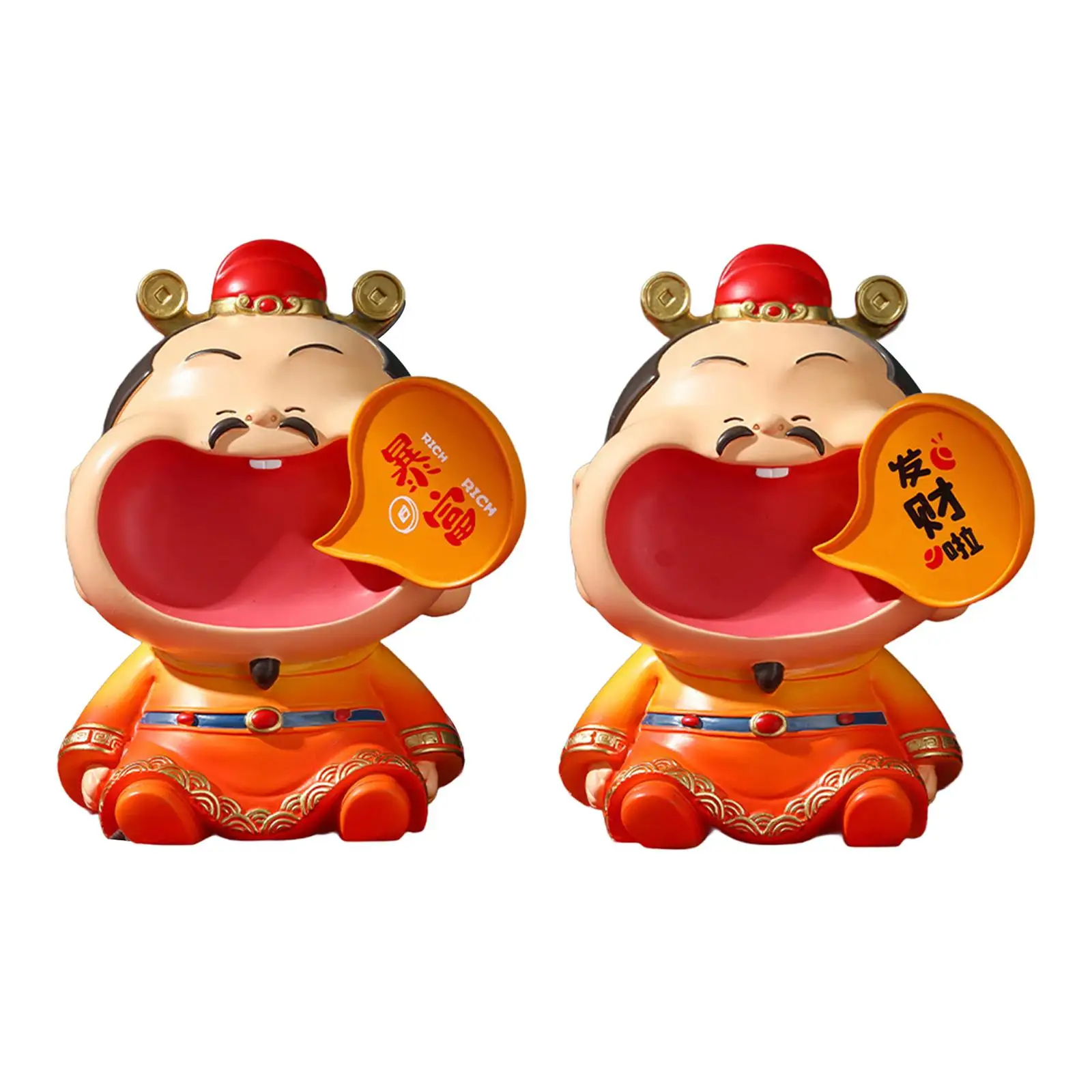 

Скульптура Cai Shen, подарок на Новый год, статуэтка китайского бога богатства, статуэтка удачи для магазина, праздника Весны, магазина, искусственная спальня