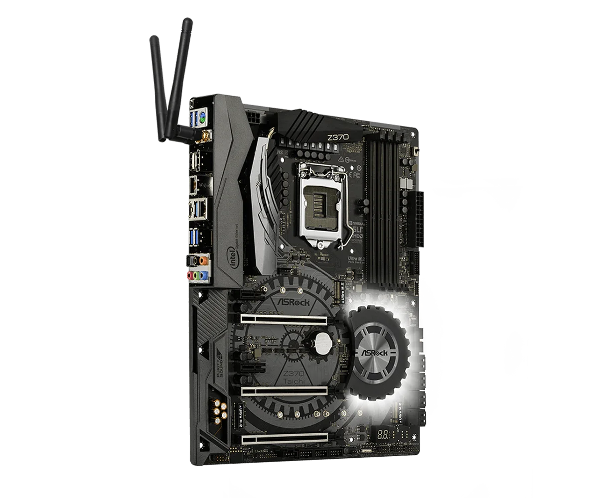 Placa base ASRock Z370 TAICHI LGA 1151 Intel Z370 DDR4 64GB M.2