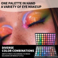 120 Color Eyeshadow Palette Glitter Matte Shimmer Finishes Eye shadow Palette Colorful High Pigment Eyes Makeup Palette for Part 3