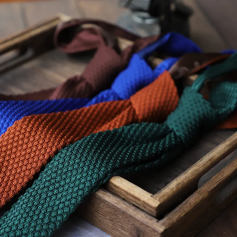 Cravatta Extra Stretta Verde Oliva / Cravatta Stretta In Lino Verde Oliva / Bretelle In Lino Verde Oliva / Set Di Cravatte Verde Oliva - Italia - Foto 5