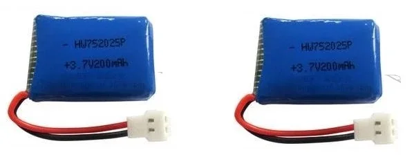 

X4 X11 X13 Mini RC quadcopter spare parts 3.7V 200mah Li-polymer battery 2pcs/lot