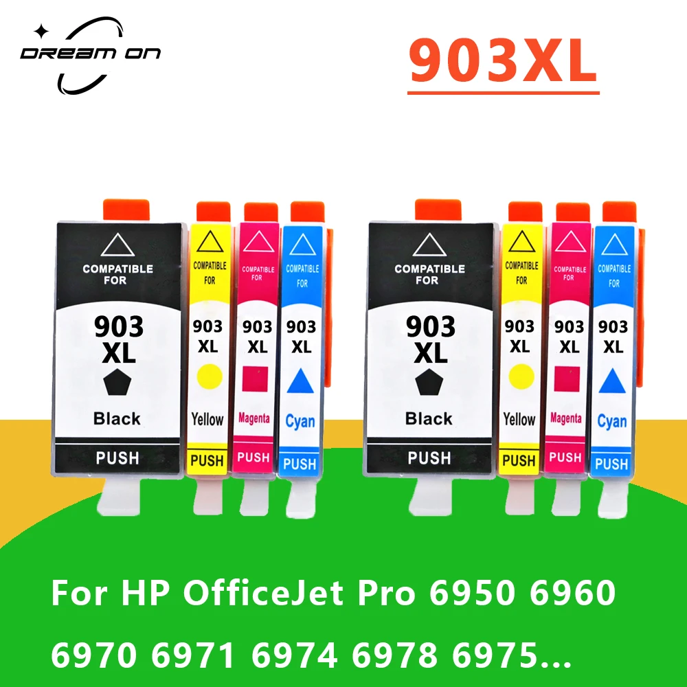 

Рукоятка 903XL для HP 903 XL, совместима с HP Officejet Pro 6950 6970 6760, струйный принтер все-в-одном