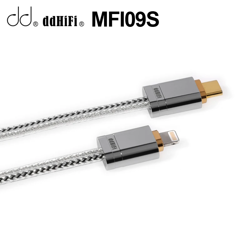 

DD ddHiFi MFi09S Light-ning to USB-C OTG Cable improve sound quality Use for Connect iOS Devices with USB-C DAC / AMP