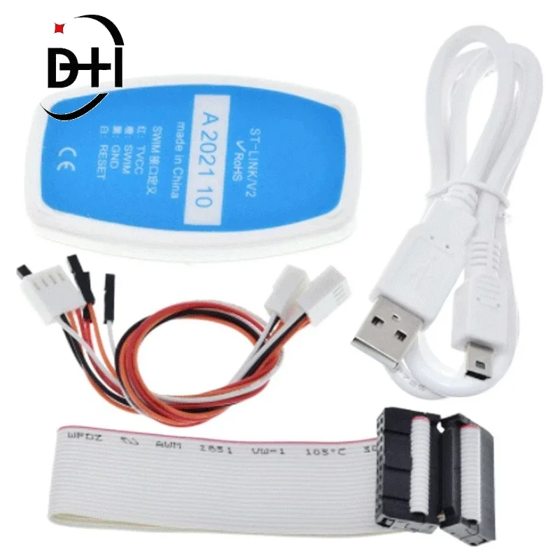 Nuovo St-Link/V2 St-Link V2(Cn) St Link Stlink Emulatore Download Manager Stm8 Stm32 Dispositivo Artificiale