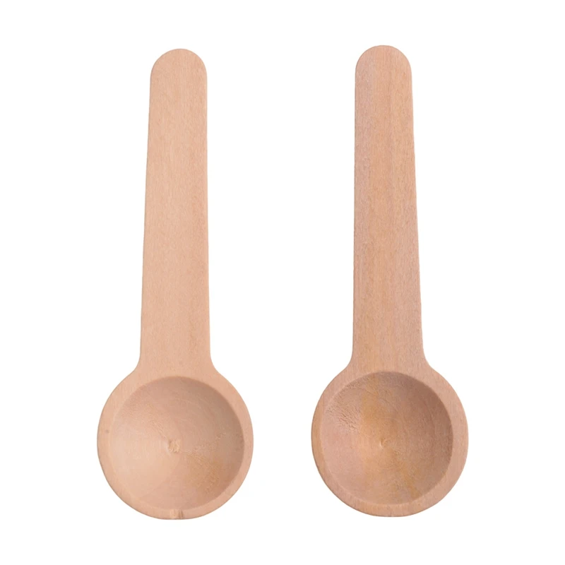 

100 Pieces Mini Wooden Spoons Small Wooden Spoons Condiments Salt Spoons For Spice Jam Coffee Condiment Honey Teas Sugar