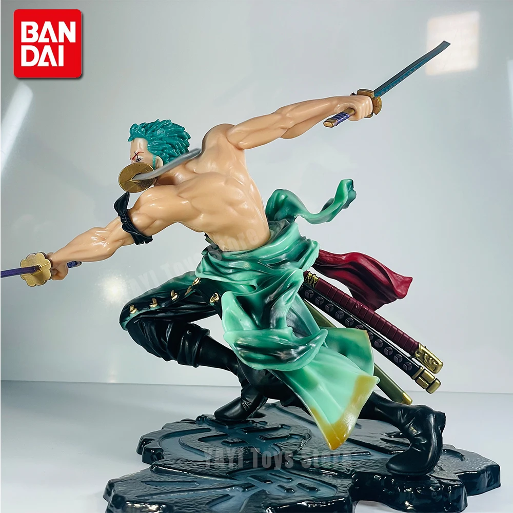 Figurine Manga Animé Roronoa Zoro One Piece 10cm Jouet de