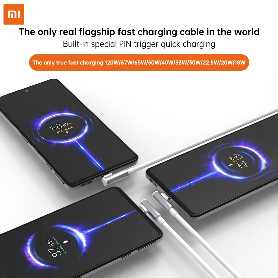 Câble USB C Charge Rapide pour Redmi Note 13 Pro 12s 12 11 Pro