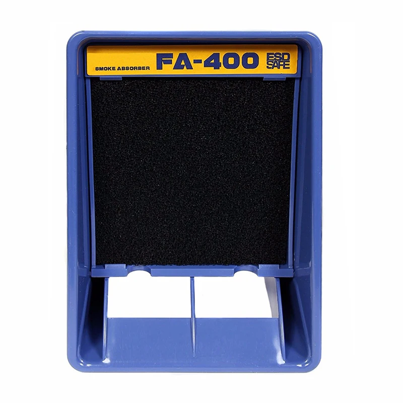 FA-400 electric soldering iron, soldering tin, smoke extractor, welding smoke detector, dual-use, including 5 smoking sponges 6
