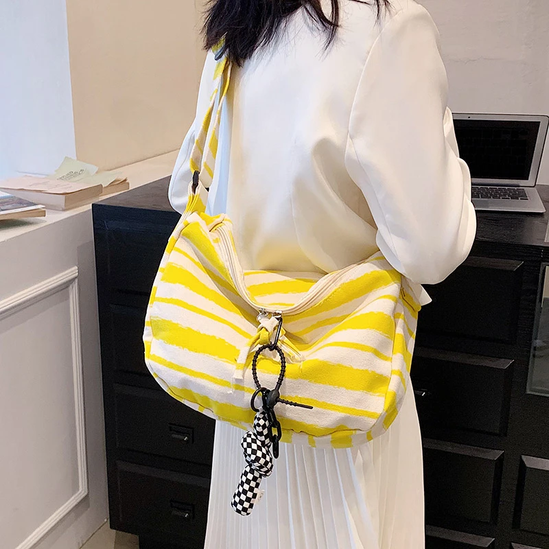 Designer Fashion Shoulder Bags for Women Casual Canvas Crossbody Bag Student Schoolbag Japanese Harajuku Messenger Bag Satchels