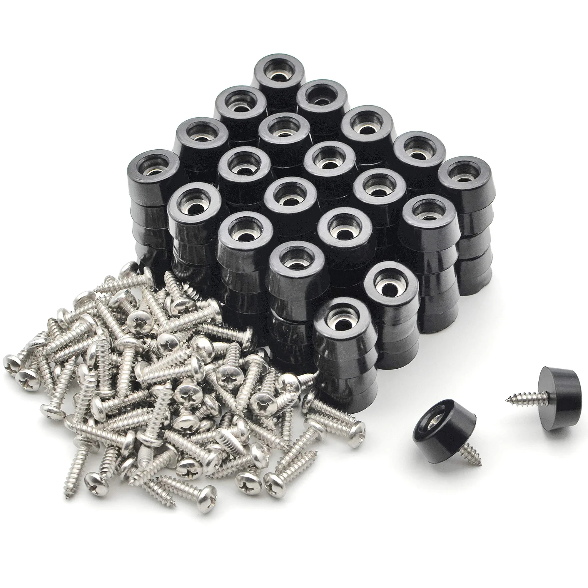 8/80pcs 바닥 보호대 테이블 의자 다리 커버 고무 미끄럼 방지 기계 피트 충격 패드 가구 컵 가스켓 충격 보호