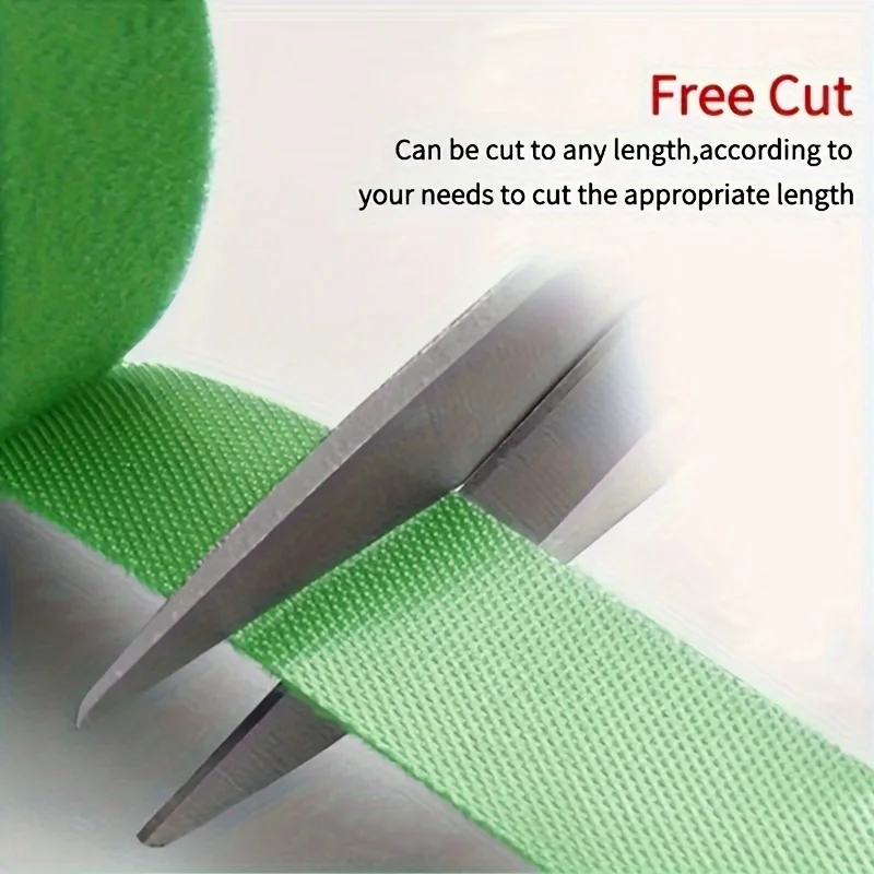 1meter Plant Ties Nylon Plant Bandage Tie Home Garden Shape Tape Hook Loop Bamboo Cane Wrap Support Accessories