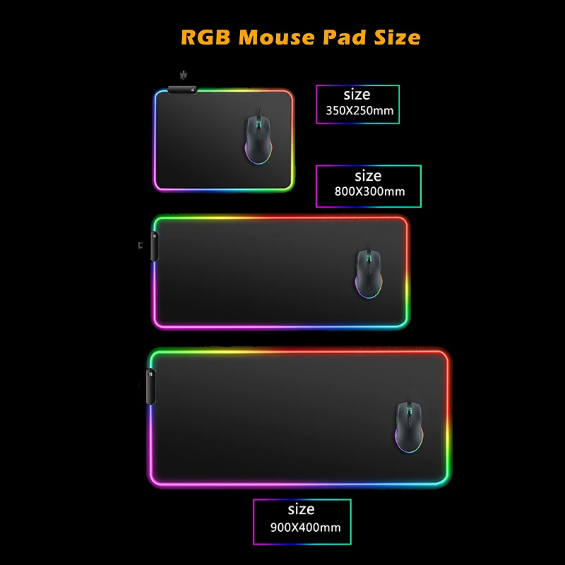 Asus Mouse Pad Rog Deco Gaming Slipmat Rgb Led Setup Gamer Decoration Cool  Gloway Mouse Mat Pc Republic of Gamer with Cable Rugs - AliExpress