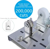 Stainless Steel Glass Bottle Cutter Adjustable Glass Bottle Cutter Kit for DIY Creation Fix Bottle Cutter for Round Oval Bottles 2