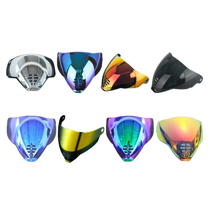 

Motorcycles Helmet Visor Lens Windshield Replacements for Icon Airflite 12 Color Helmet Lens Shield-