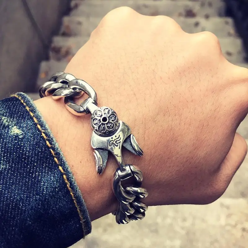 高品質.18 k八芒星開口ブレスレットブレスレットブレスレット fkip