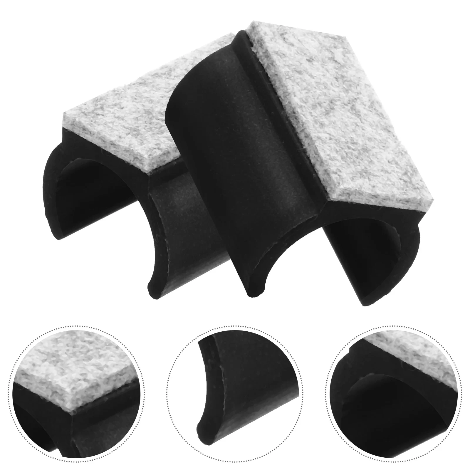 

Furniture Pads Chair Legs Pads U-shaped Chair Leg Caps Felt Floor Protectors