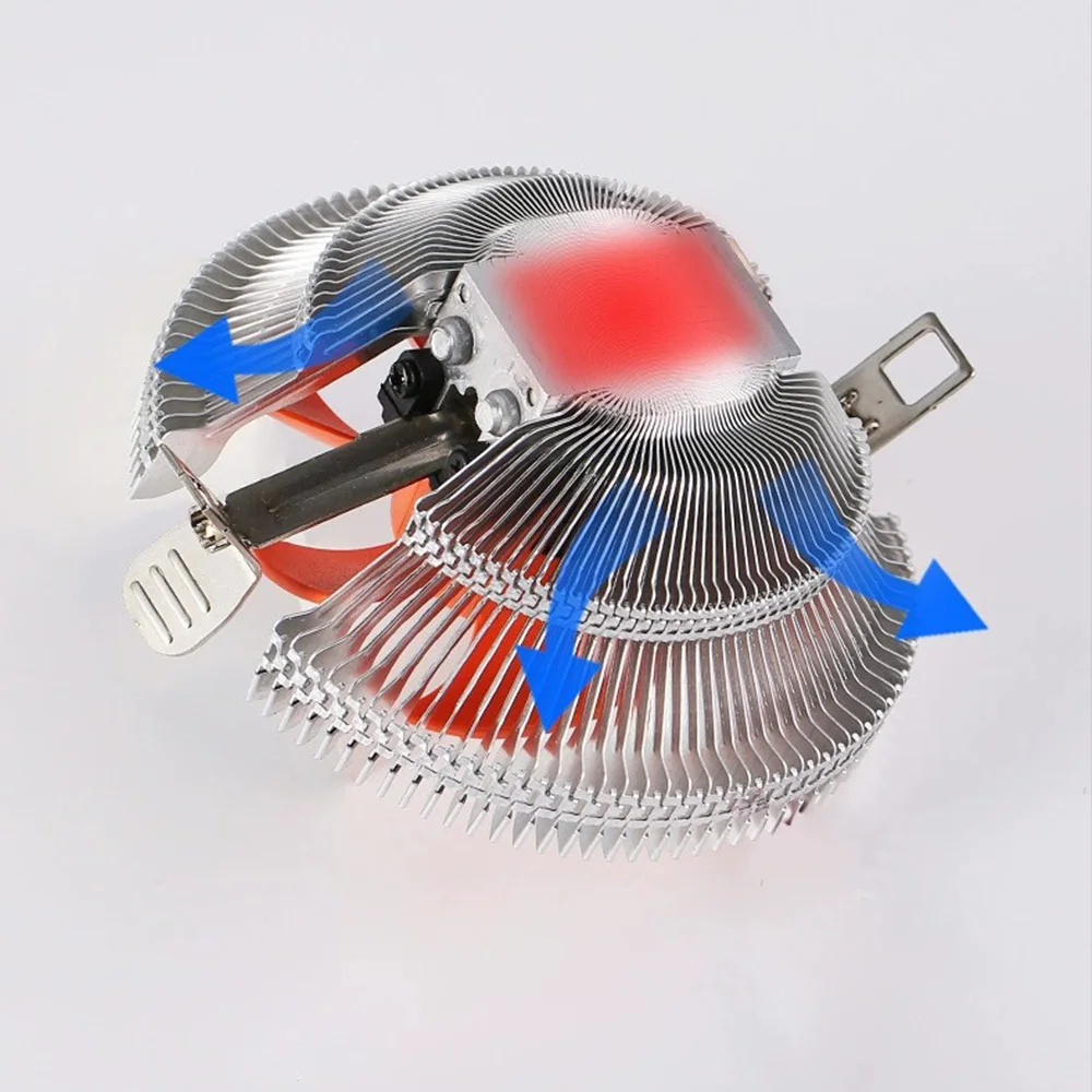 Hot CPU PC Case Cooling Fan Long Life Super Quiet Computer Cooler Heatsink for Intel LGA775 1155 AM2/3 754 Heat Dissipation Fan