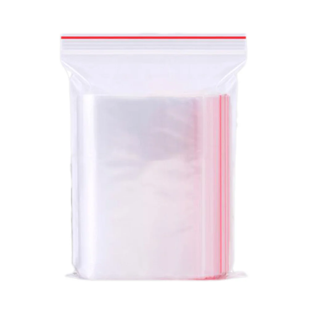 

Bags Bag Sealed Plastic Small Baggies Zip Zipper Storage Sealing Reclosable Dispenser Transparent Mini Tiny 11X14 Waterproof