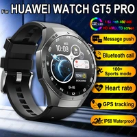Watch GT5 Pro Smart Watch Men 466*466 HD AMOLED Screen GPS Motion Track Heart Rate HD Bluetooth Call IP68 Waterproof Smart Watch