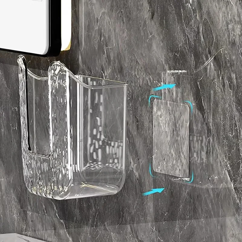 Wall-Mounted Bathroom Tissue Box 3