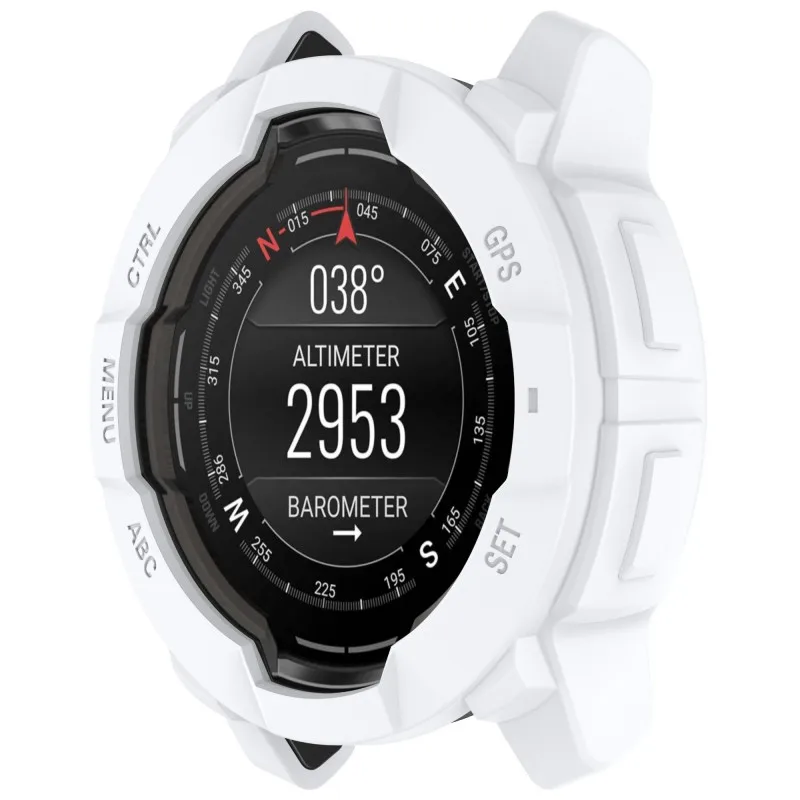 GIOPUEY Hoes compatibel met Garmin Instinct 3 AMOLED 50 mm GIOPUEY Hoes compatibel met Garmin Instinct 3 AMOLED 50 mm