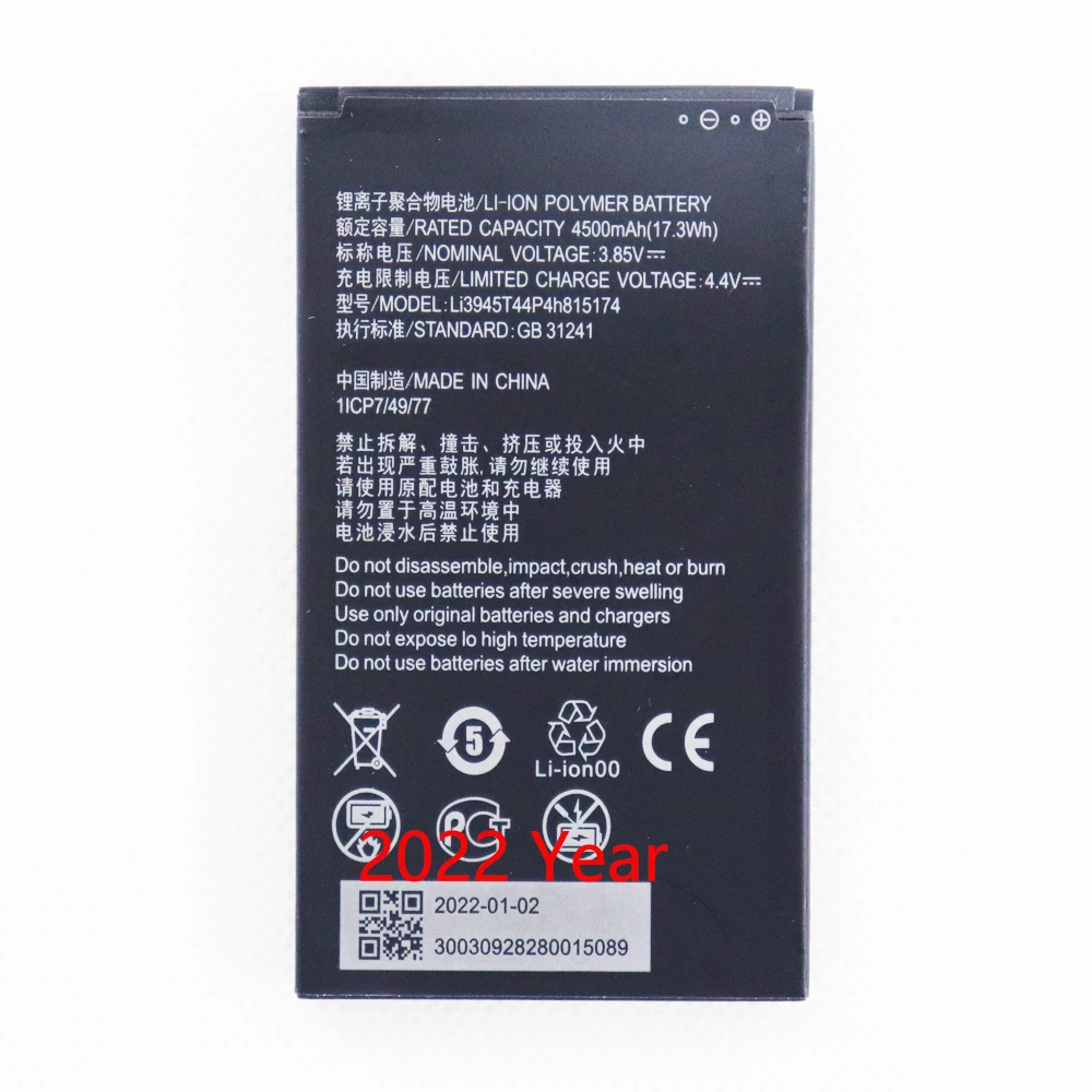 2022 Anni Batteria Originale Spot 4500Mah Per Zte Mu5001 Wifi6 5G Router Wireless Wifi Portatile