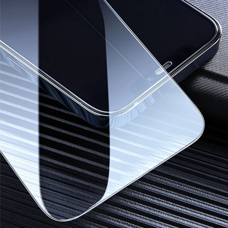 Premium Tempered Glass Screen and Camera Lens Protector - Clear Protective Film